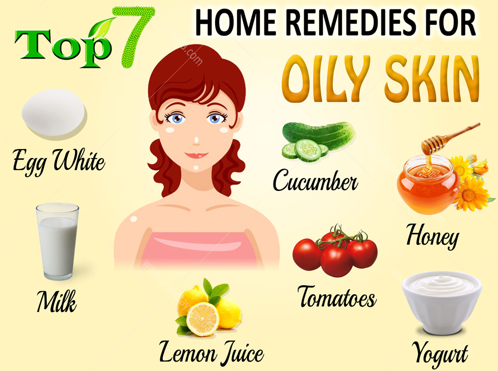 Home remedies for oily skin